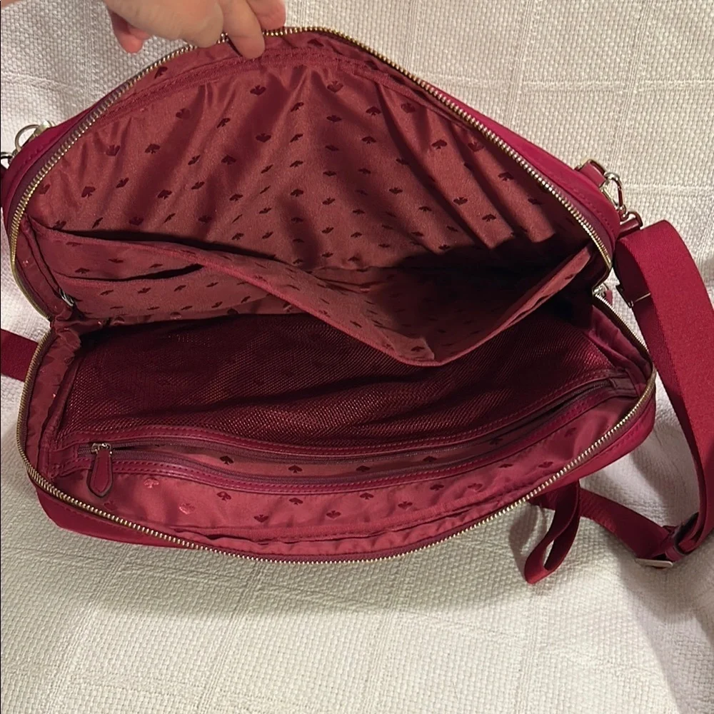 KATE SPADE NEW YORK Deep Red Crossbody Bag